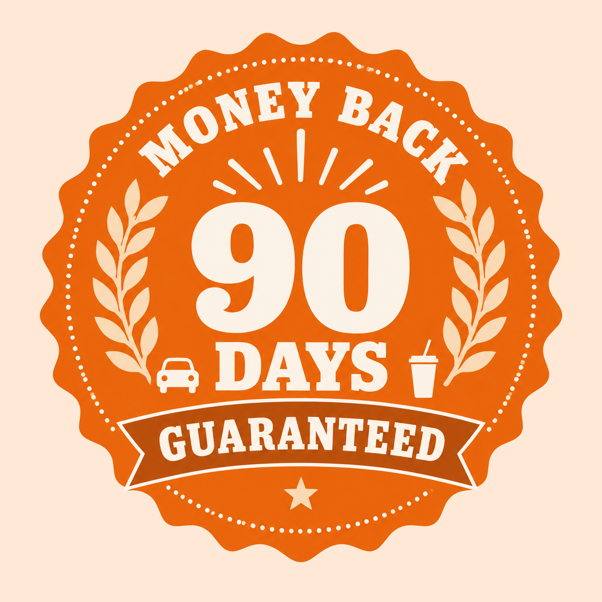 90-day money-back guarantee